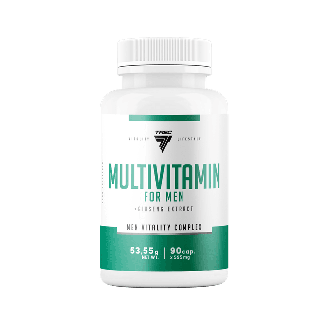 Hovedbilde Trec Multivitamin for menn, 90 kapsler