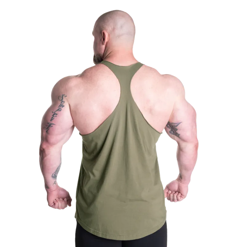 Better Bodies Old School Stringer, grønn singlet 