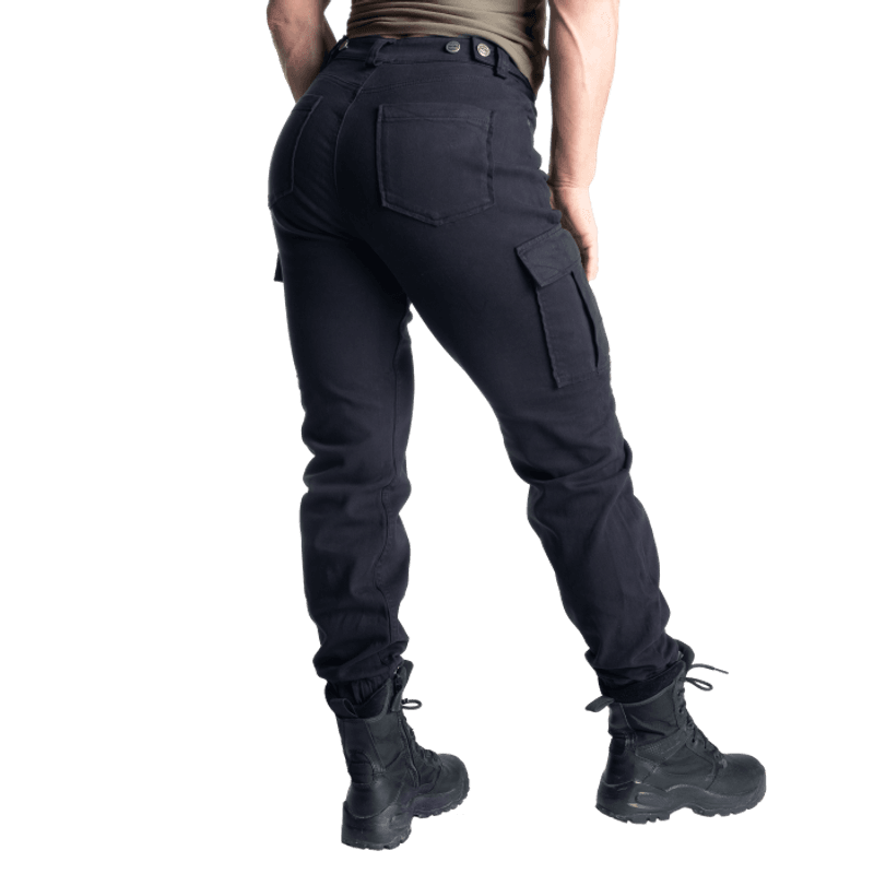 Better Bodies Cargo Pants, svart bukse