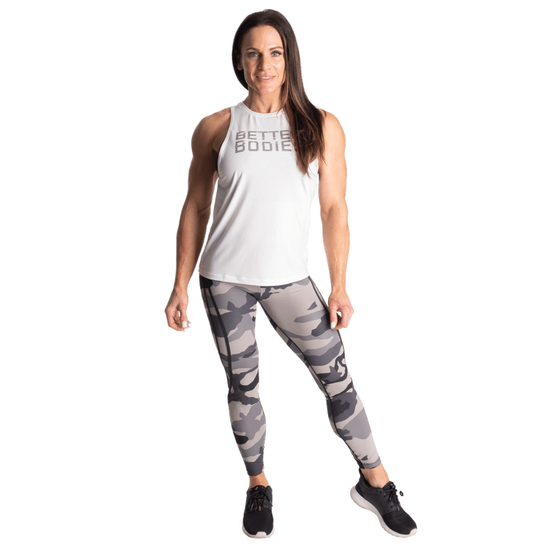 Better Bodies Empire Tank, hvit singlet 