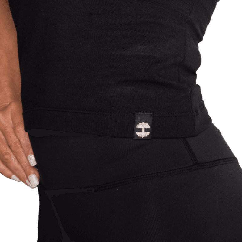 Better Bodies Raw Energy Tee, svart t-skjorte
