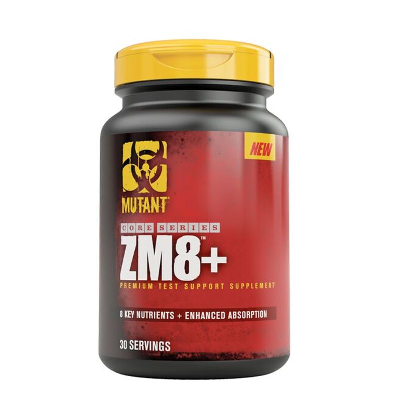 Mutant Core Series ZM8+, 90 kapsler, avansert ZMA