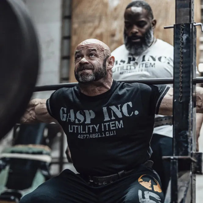 Hovedbilde Gasp Basic Utility Tee, svart t-skjorte