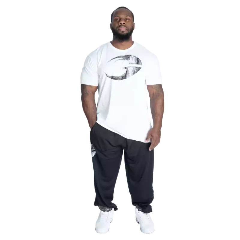 Gasp Inc Mesh Pant, svart/hvit treningsbukse