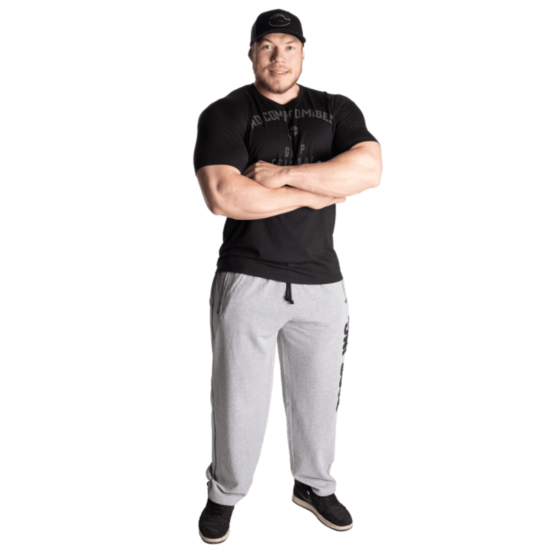 GASP Division Sweatpant, grå treningsbukse