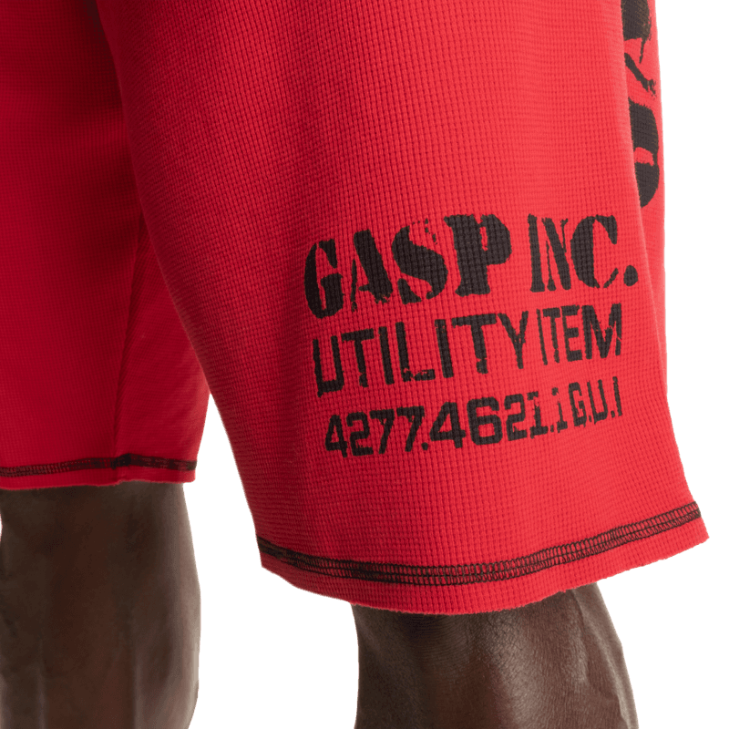Gasp Thermal Shorts, rød 