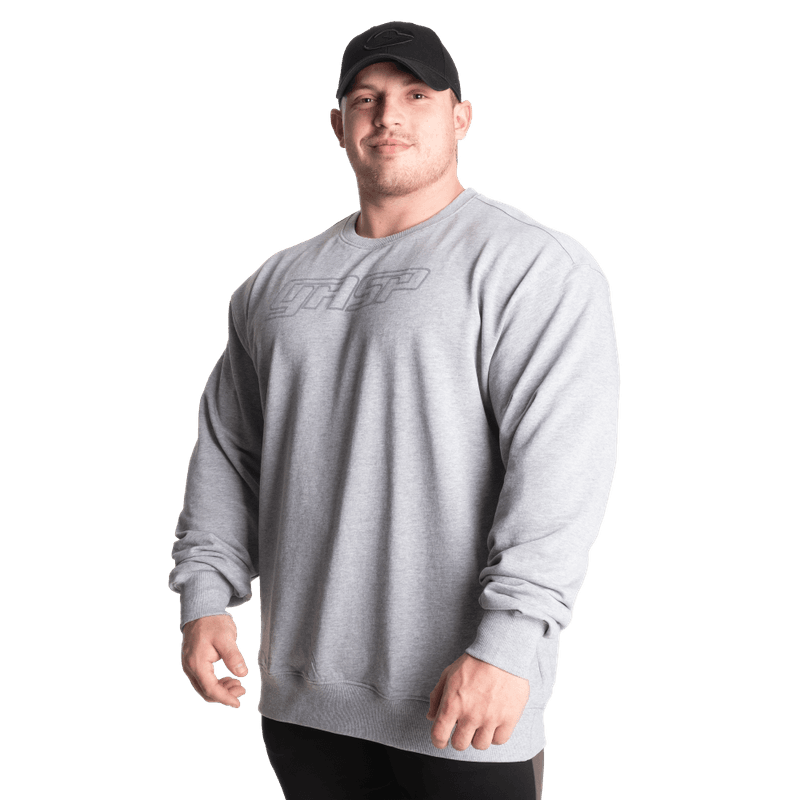 GASP Division Crewneck, grå genser