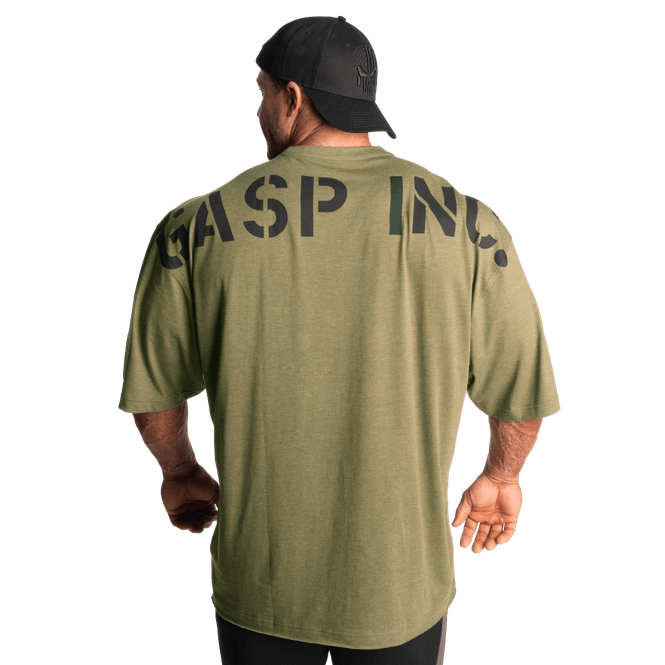 Hovedbilde GASP Division Iron Tee, grønn t-skjorte