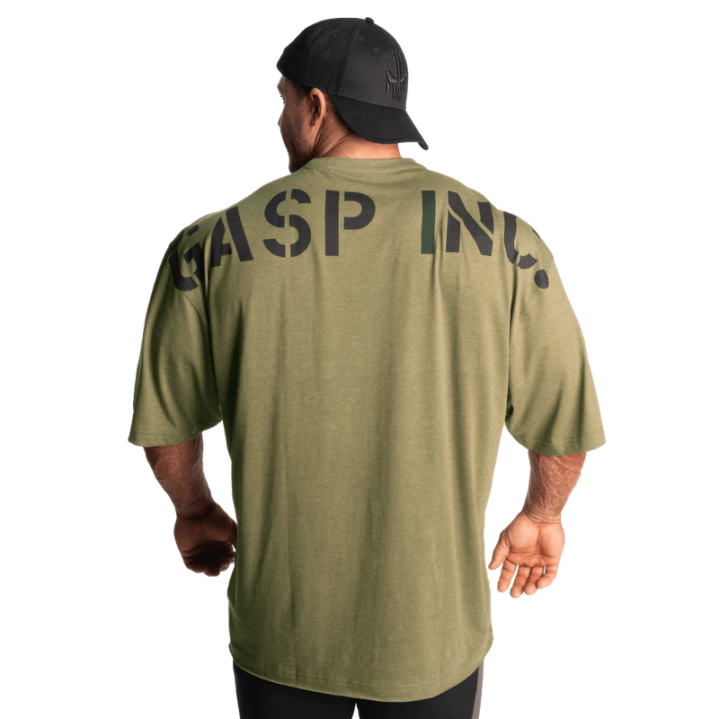 Gasp Division Iron Tee, grønn t-skjorte