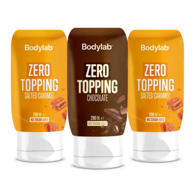 Hovedbilde 3 x Bodylab Zero Topping, Salted
