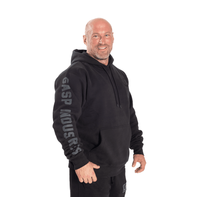 Gasp Logo Hoodie V2, stealth camo hettegenser fra GASP