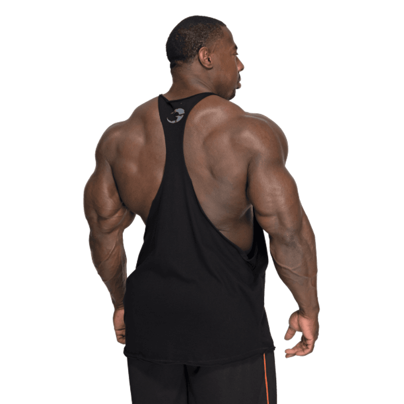 GASP Stringer, svart/grå singlet