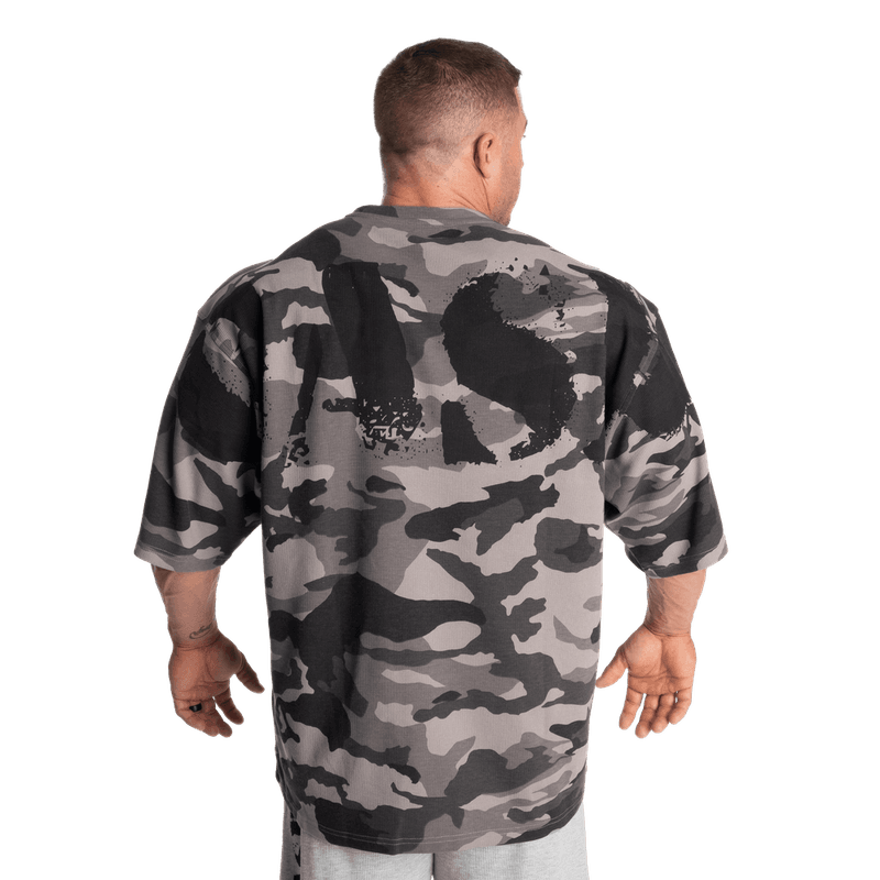 GASP Iron Thermal Tee, grå camo t-skjorte