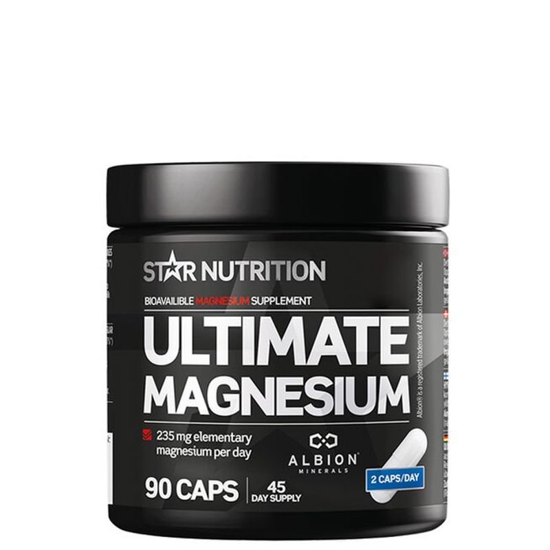 Star Nutrition Ultimate Magnesium, 90 kapsler