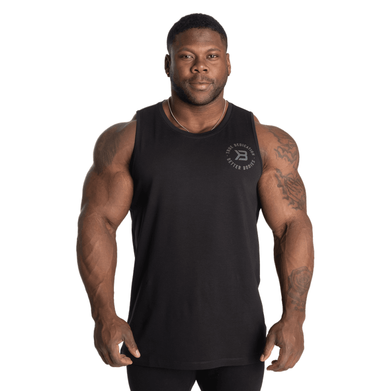 Better Bodies 19th Street Tank, svart singlet 