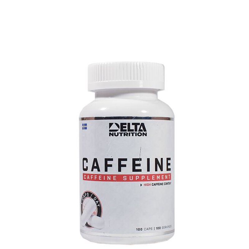 Delta Caffeine 200mg, 100 kapsler
