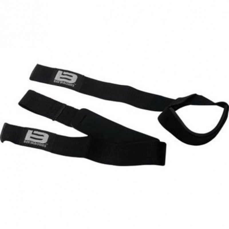 Better Bodies Lifting Straps, svarte drareimer