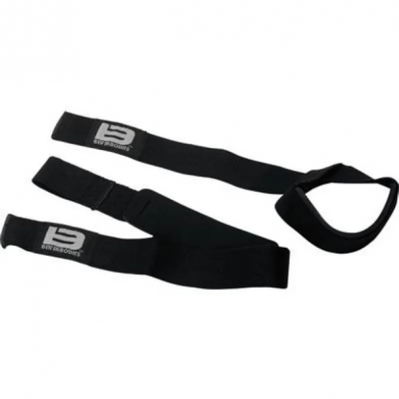 Better Bodies Lifting Straps, svarte drareimer