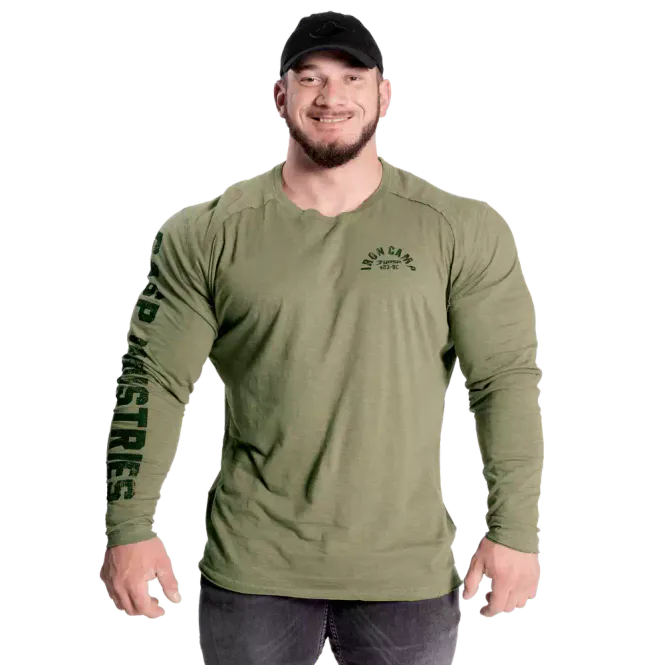 Hovedbilde GASP Throwback LS Tee, grønn genser
