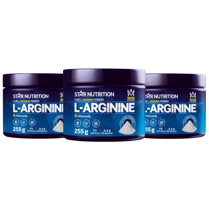 Hovedbilde 3 x L-Arginine pulver, 255 g