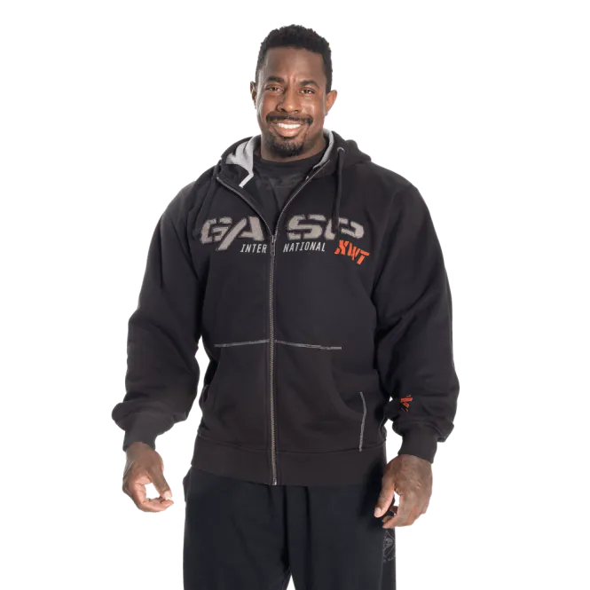 Hovedbilde GASP 1.2 lbs Hoodie, svart treningsjakke