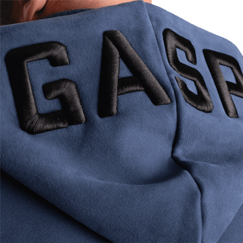 Gasp Pro Gasp Hood, blå jakke med hette