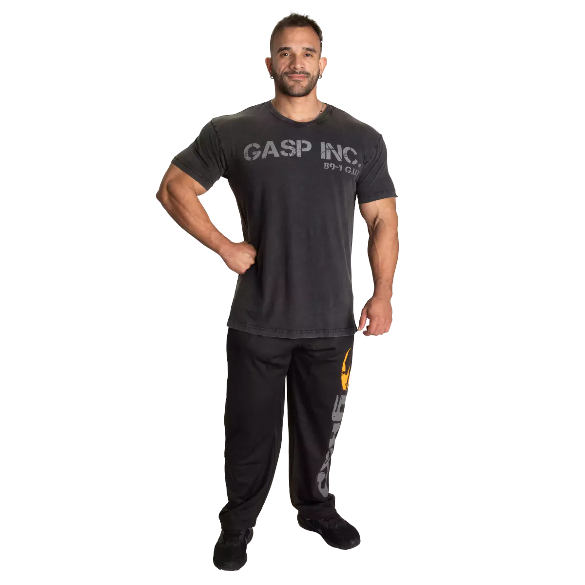 Gasp G.U.I Standard Tee, svart t-skjorte