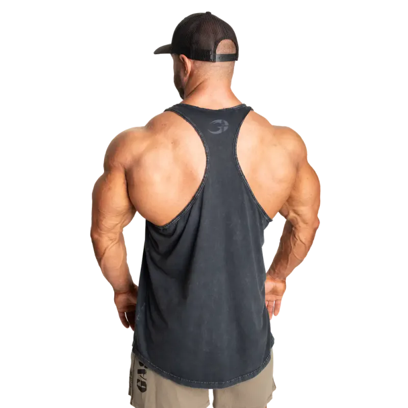 Gasp Skull T-back, svart singlet