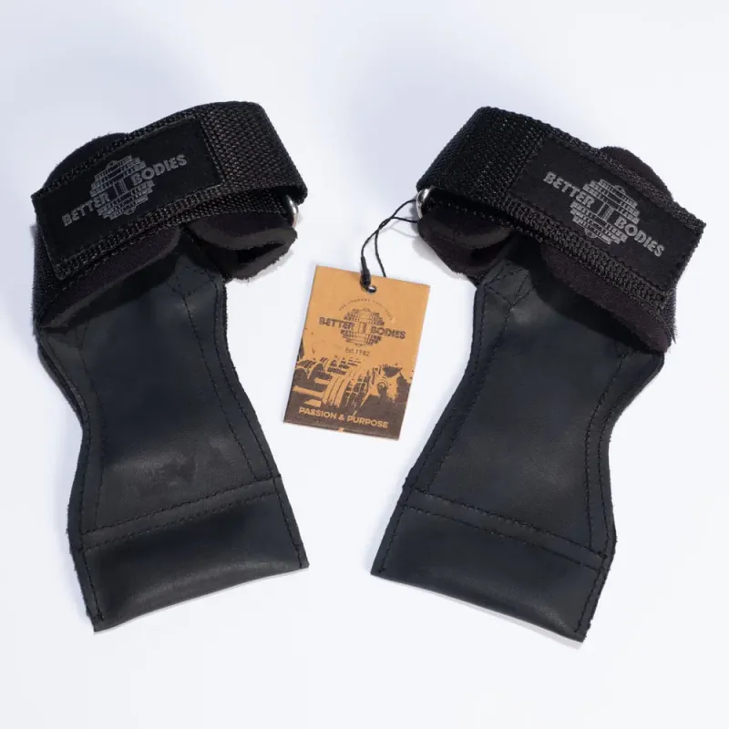 Better Bodies Lifting Grips, svart løftegrep