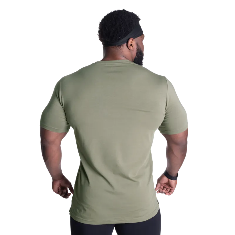 Better Bodies Essential Tapered Tee, grønn t-skjorte