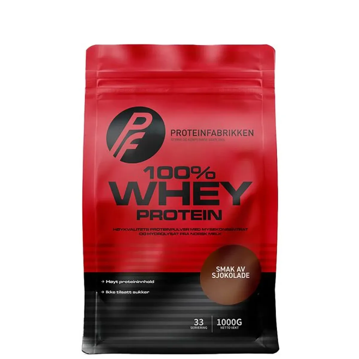 Proteinfabrikken 100% Whey Protein 1 kg