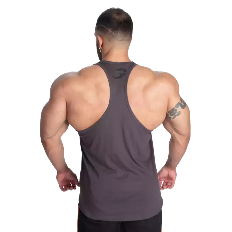 Gasp Essential T-back, Iron grå singlet