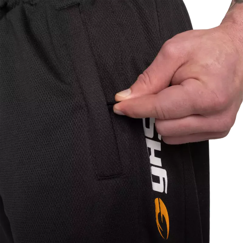 GASP Core Mesh Pant, svart treningsbukse