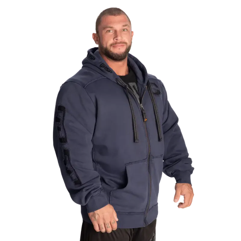 Gasp Pro Gym Hood, mørk blå hettejakke