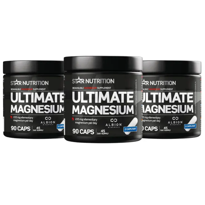 Hovedbilde 3 x Ultimate Magnesium, 90 kapsler