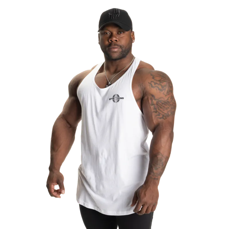 Better Bodies Essential T-back V2, hvit singlet
