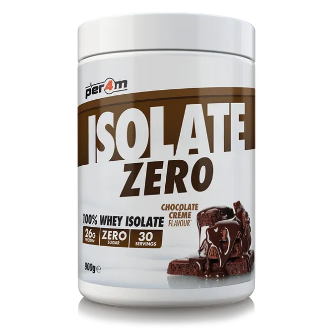 Hovedbilde Per4M Isolate Zero 900 g, proteinpulver