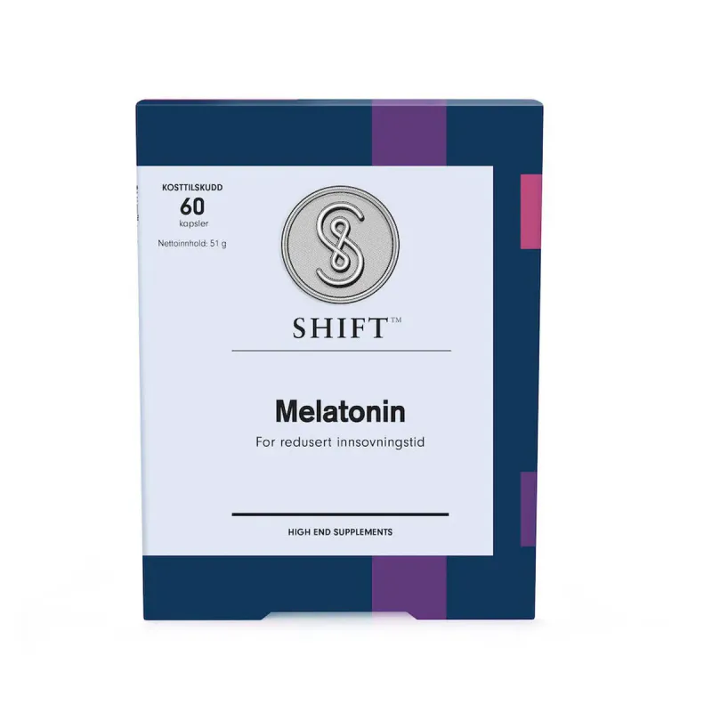 Shift Melatonin 60 kapsler