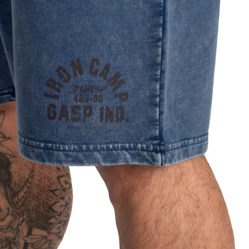 Gasp Iron Camp Dynamic Shorts, blå