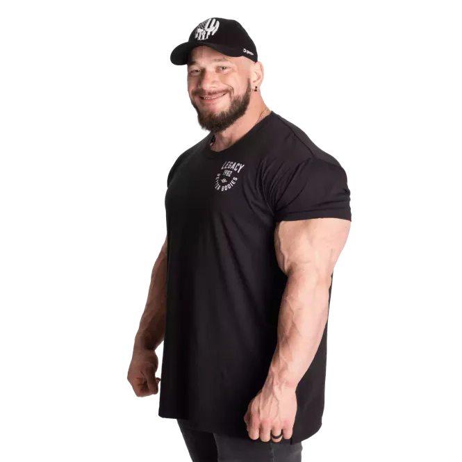 Hovedbilde Better Bodies Legacy Street Tee, svart t-skjorte