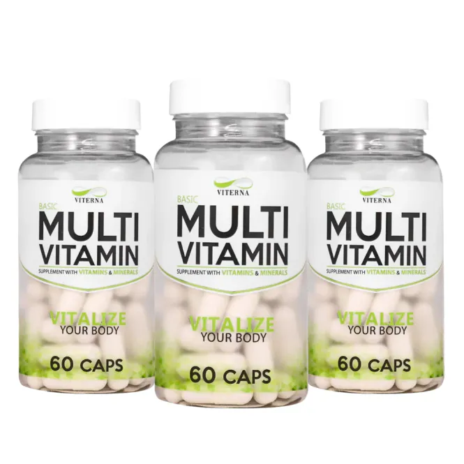 Hovedbilde 3 x Multivitamin, 60 kapsler