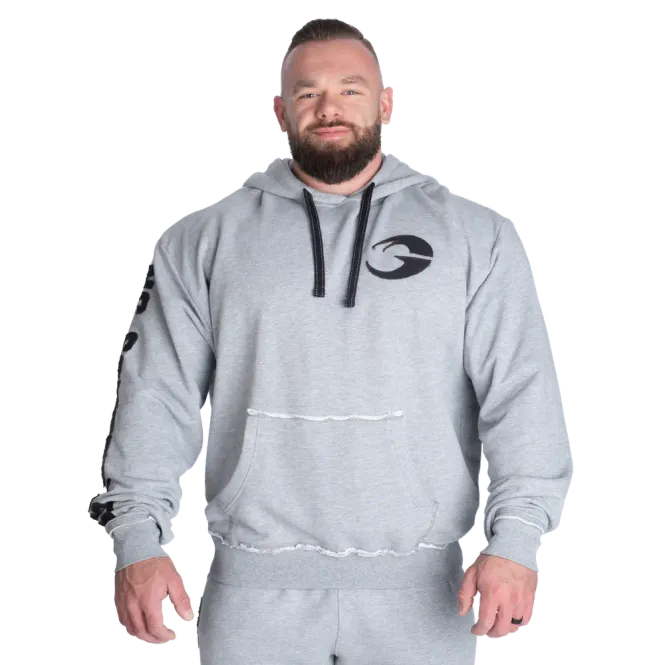 Hovedbilde Gasp Distressed Hood V2, grå hettegenser