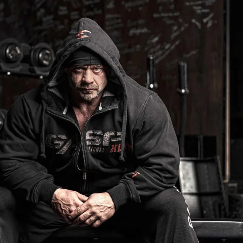 Gasp 1.2 lbs Hoodie, svart treningsjakke