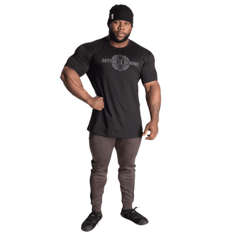 Better Bodies BB Legacy Tee, svart t-skjorte