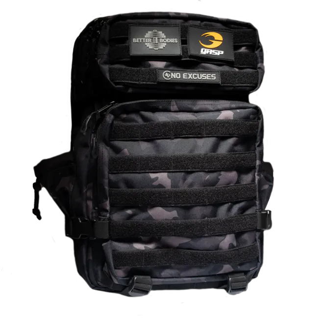 Hovedbilde Tactical Backpack, mørk camo ryggsekk