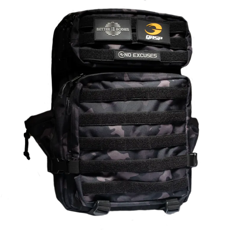 Tactical Backpack, mørk camo ryggsekk