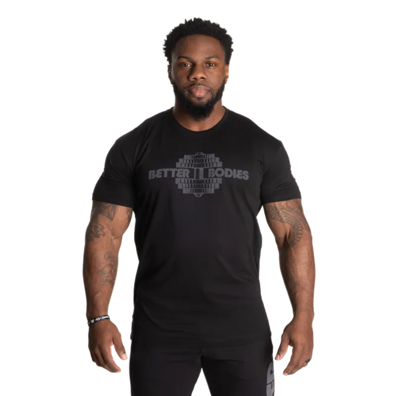 Better Bodies Destination Standard Tee, svart t-skjorte