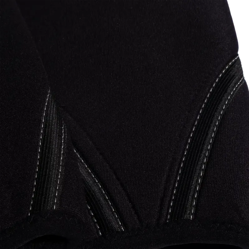 Better Bodies Neoprene Knee Sleeve, 7 mm støtte til kne, svarte