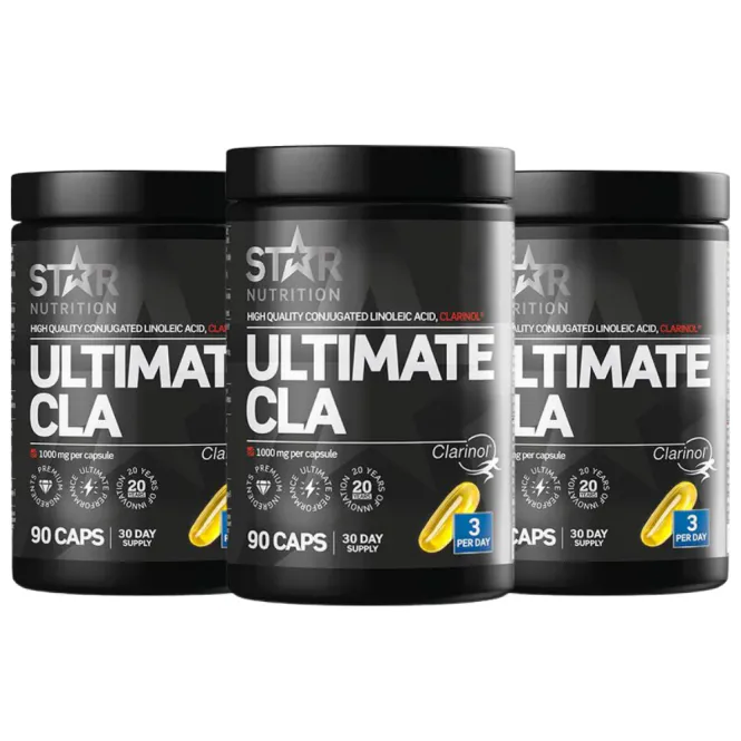 Hovedbilde 3 x Ultimate CLA, 90 kapsler