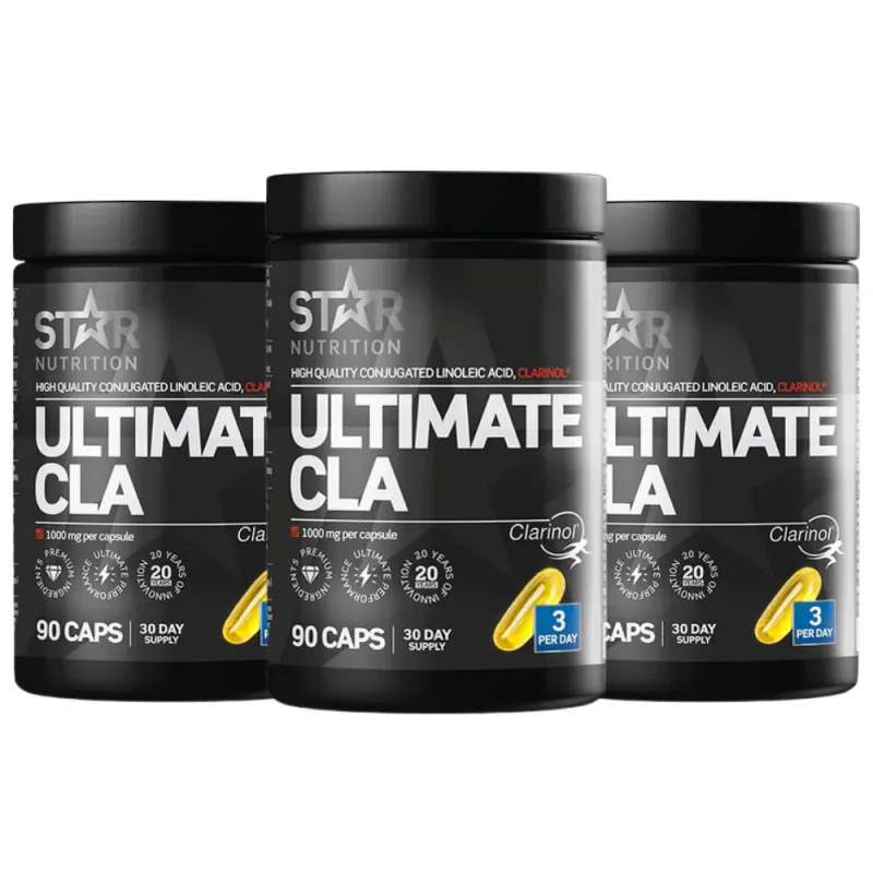 3 x Ultimate CLA, 90 kapsler